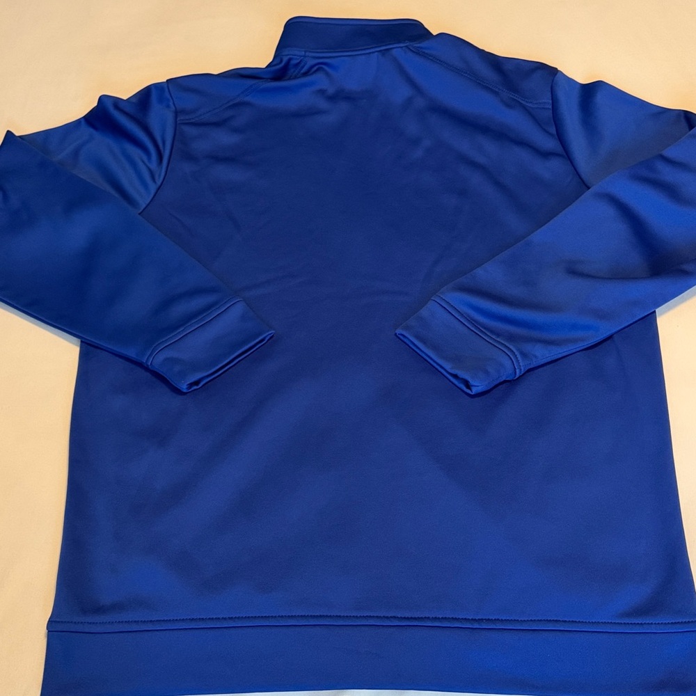 Adidas Golf Royal Blue Zip-Up Jacket - Picture 5 of 6
